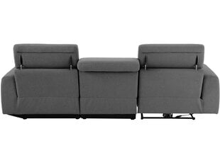 Trivietė sofa Loft Capena, pilka kaina ir informacija | Sofos | pigu.lt