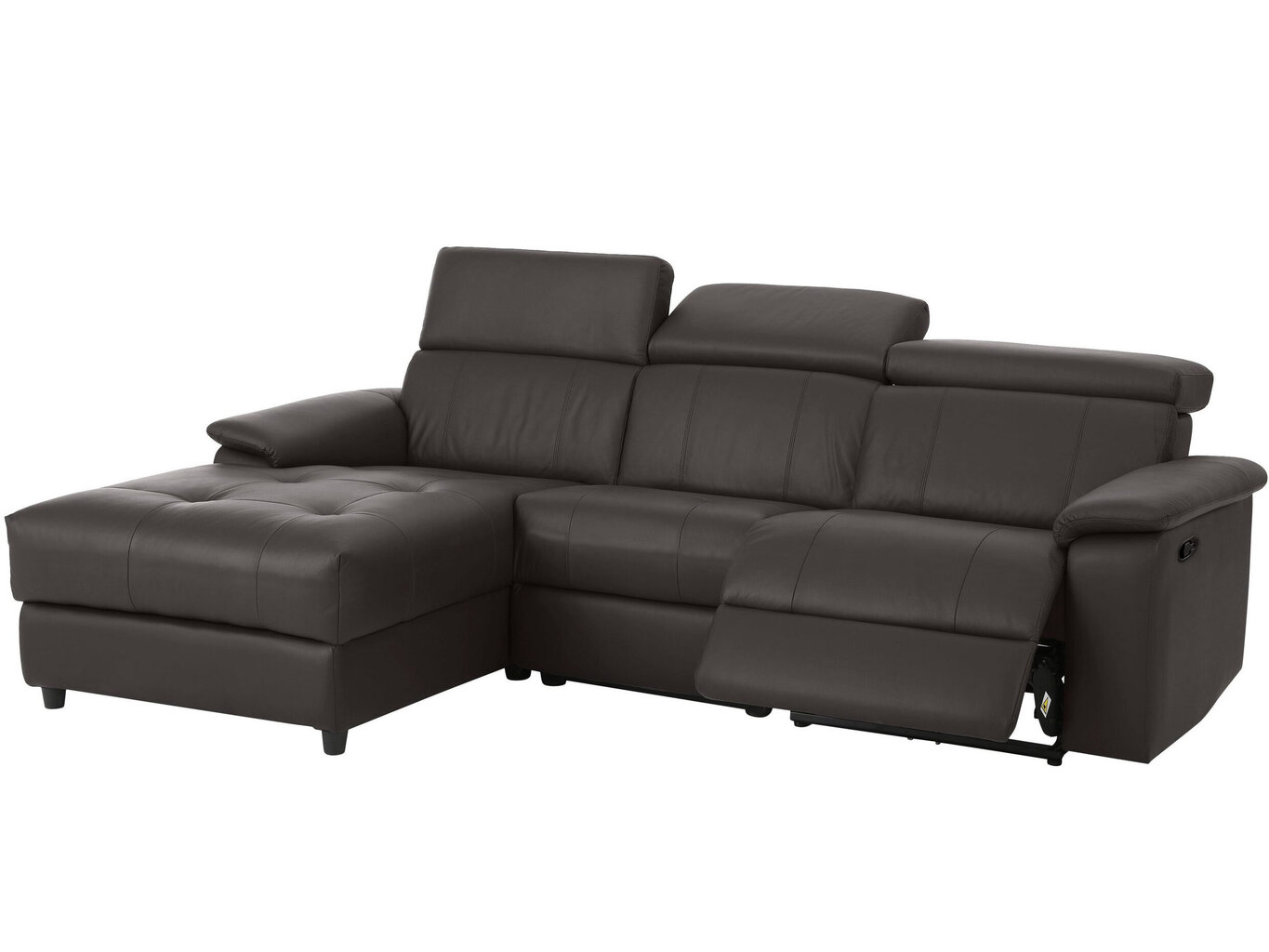 Trivietė sofa Loft Tanaro, ruda kaina ir informacija | Sofos | pigu.lt