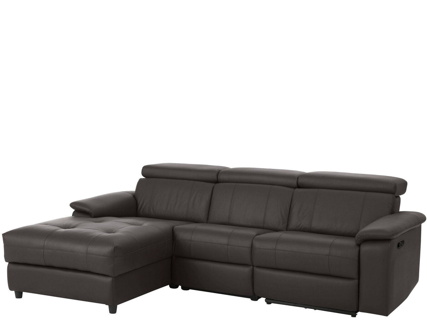 Trivietė sofa Loft Tanaro, ruda kaina ir informacija | Sofos | pigu.lt