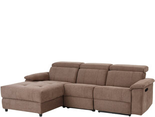 Trivietė sofa Loft Tanaro, ruda kaina ir informacija | Sofos | pigu.lt