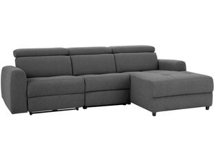 Trivietė sofa Loft Capena, pilka kaina ir informacija | Sofos | pigu.lt