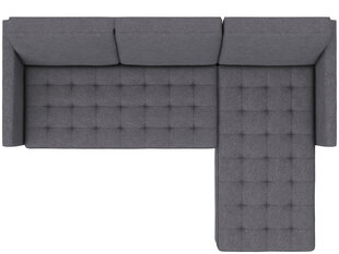 Trivietė sofa-lova Dorel Home Presley, pilka kaina ir informacija | Sofos | pigu.lt