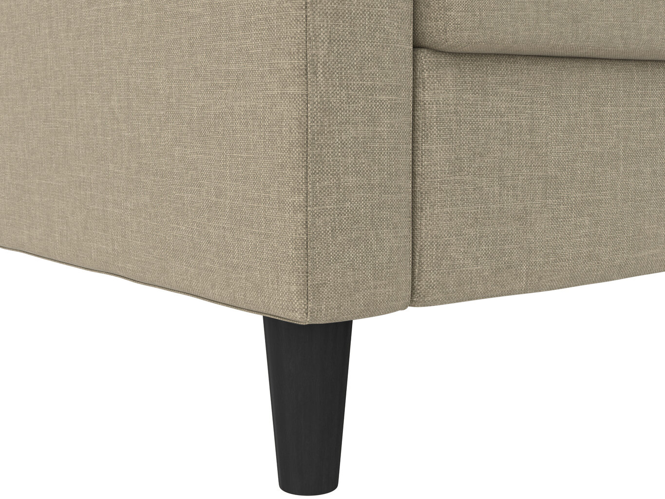 Trivietė sofa-lova Dorel Home Presley, ruda kaina ir informacija | Sofos | pigu.lt