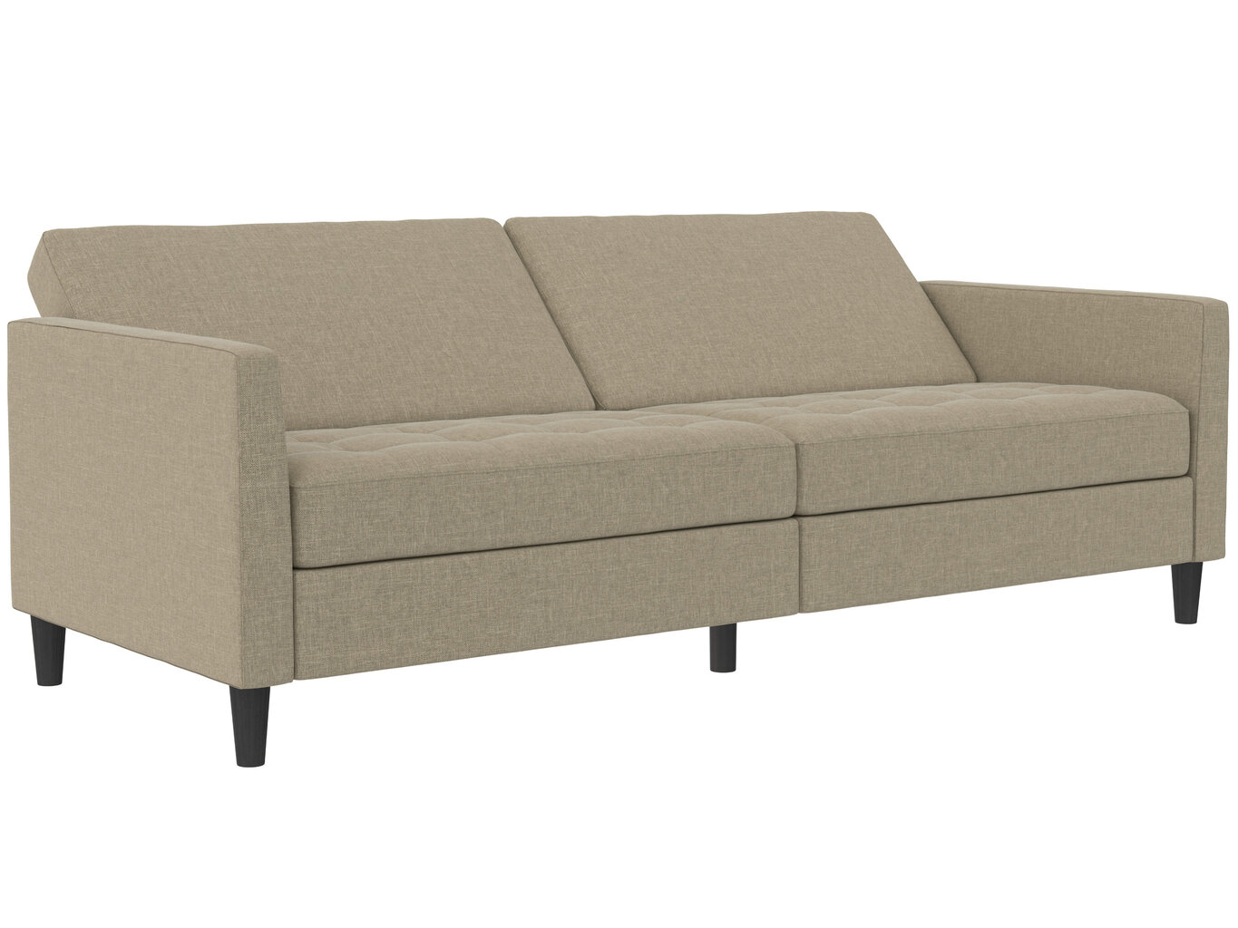 Dvivietė sofa-lova Dorel Home Presley, ruda цена и информация | Sofos | pigu.lt