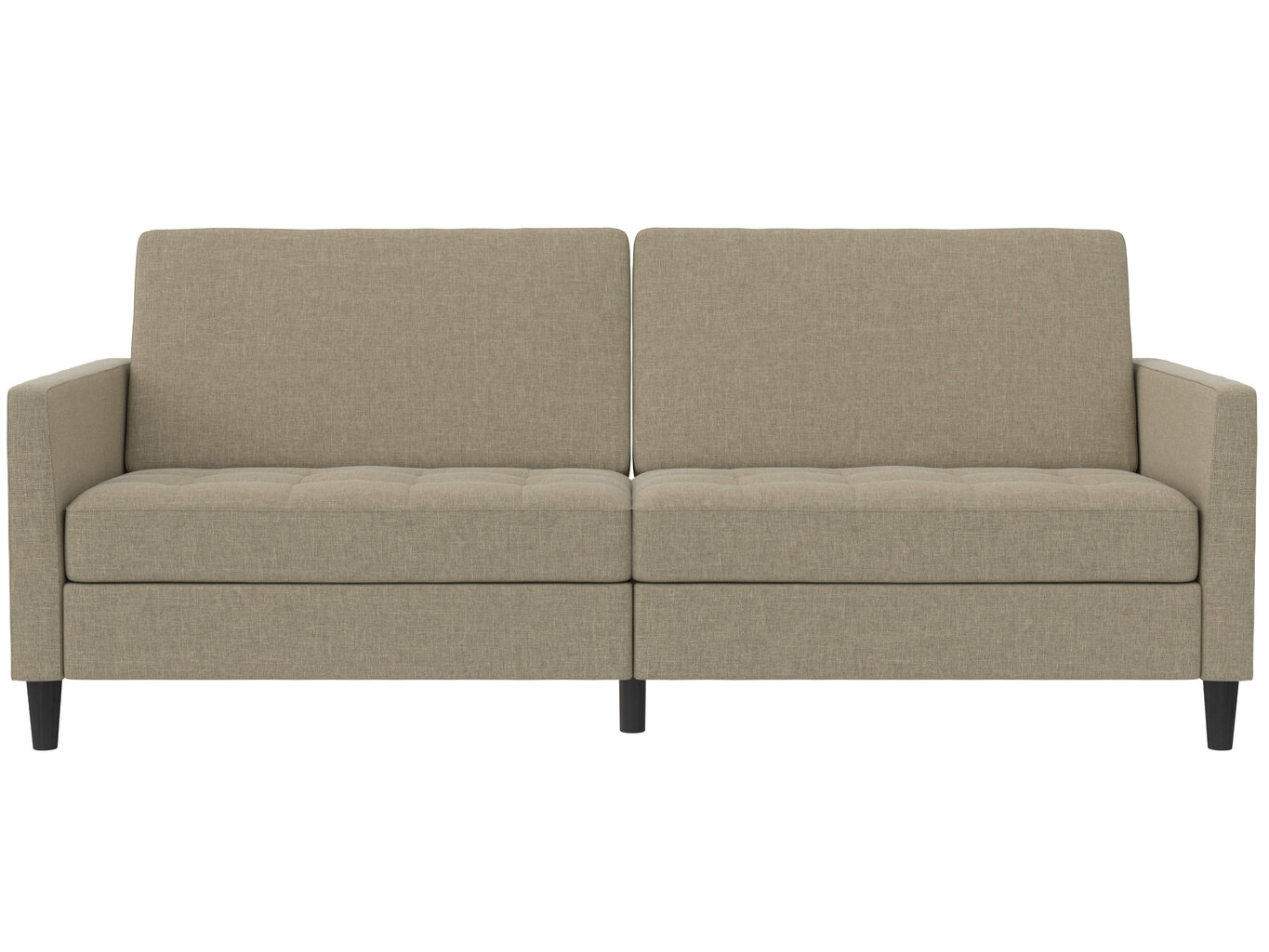 Dvivietė sofa-lova Dorel Home Presley, ruda цена и информация | Sofos | pigu.lt