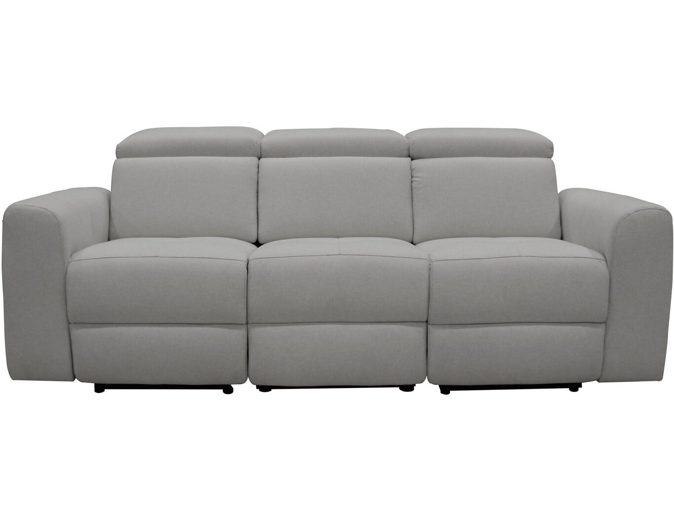 Trivietė sofa Loft Capena, pilka kaina ir informacija | Sofos | pigu.lt