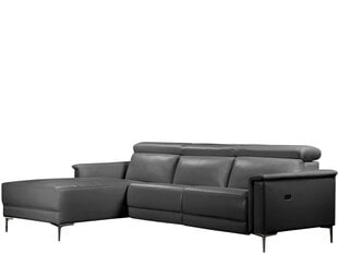 Sofa reglaineris Loft24 Lund, pilka kaina ir informacija | Sofos | pigu.lt