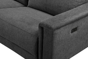 Sofa reglaineris Loft24 Lund, pilka kaina ir informacija | Sofos | pigu.lt