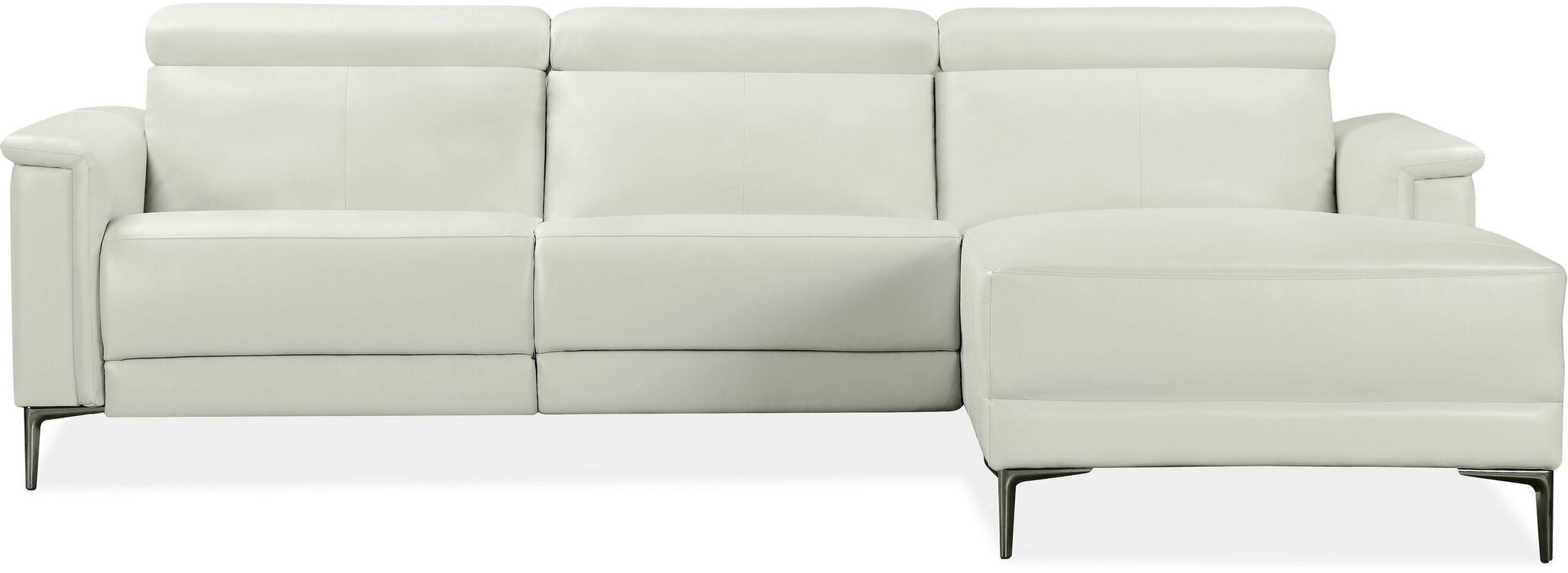 Trivietė sofa reglaineris Loft24 Lund, smėlio spalvos kaina ir informacija | Sofos | pigu.lt