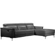 Sofa reglaineris Loft24 Lund, pilka kaina ir informacija | Sofos | pigu.lt