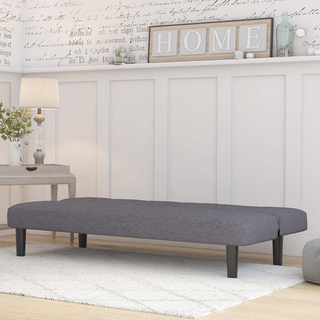 Sofa-lova Dorel Home Alby, pilka kaina ir informacija | Sofos | pigu.lt