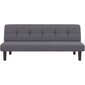 Sofa-lova Dorel Home Alby, pilka kaina ir informacija | Sofos | pigu.lt