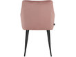 2-jų valgomojo kėdžių komplektas Loft24 Elvira, rožinis kaina ir informacija | Virtuvės ir valgomojo kėdės | pigu.lt