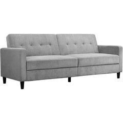 Dvivietė sofa-lova Dorel Home Hartford II, pilka цена и информация | Диваны | pigu.lt