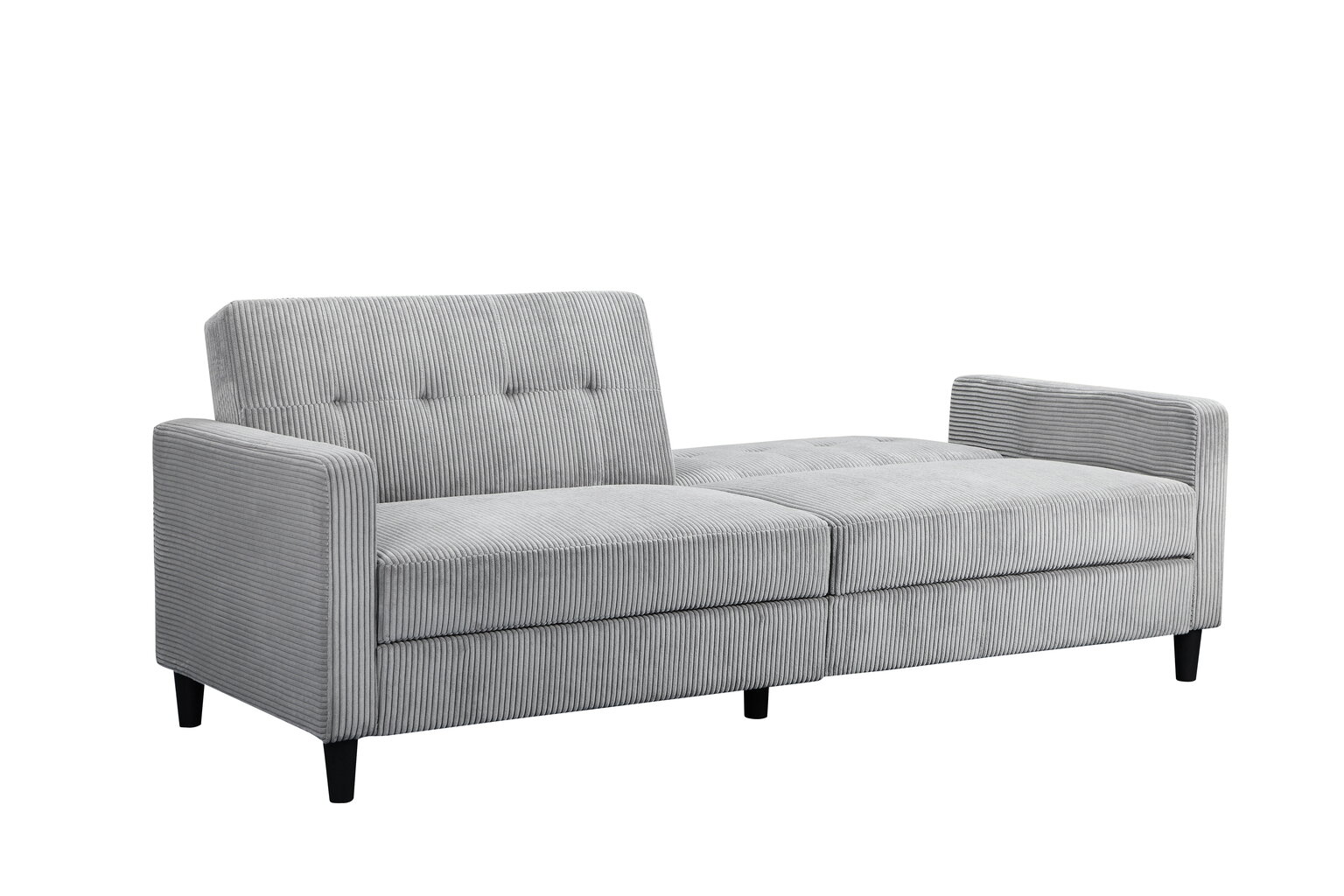 Dvivietė sofa-lova Dorel Home Hartford II, pilka kaina ir informacija | Sofos | pigu.lt