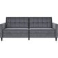 Dvivietė sofa-lova Dorel Home Hartford, pilka kaina ir informacija | Sofos | pigu.lt