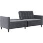 Dvivietė sofa-lova Dorel Home Hartford, pilka kaina ir informacija | Sofos | pigu.lt