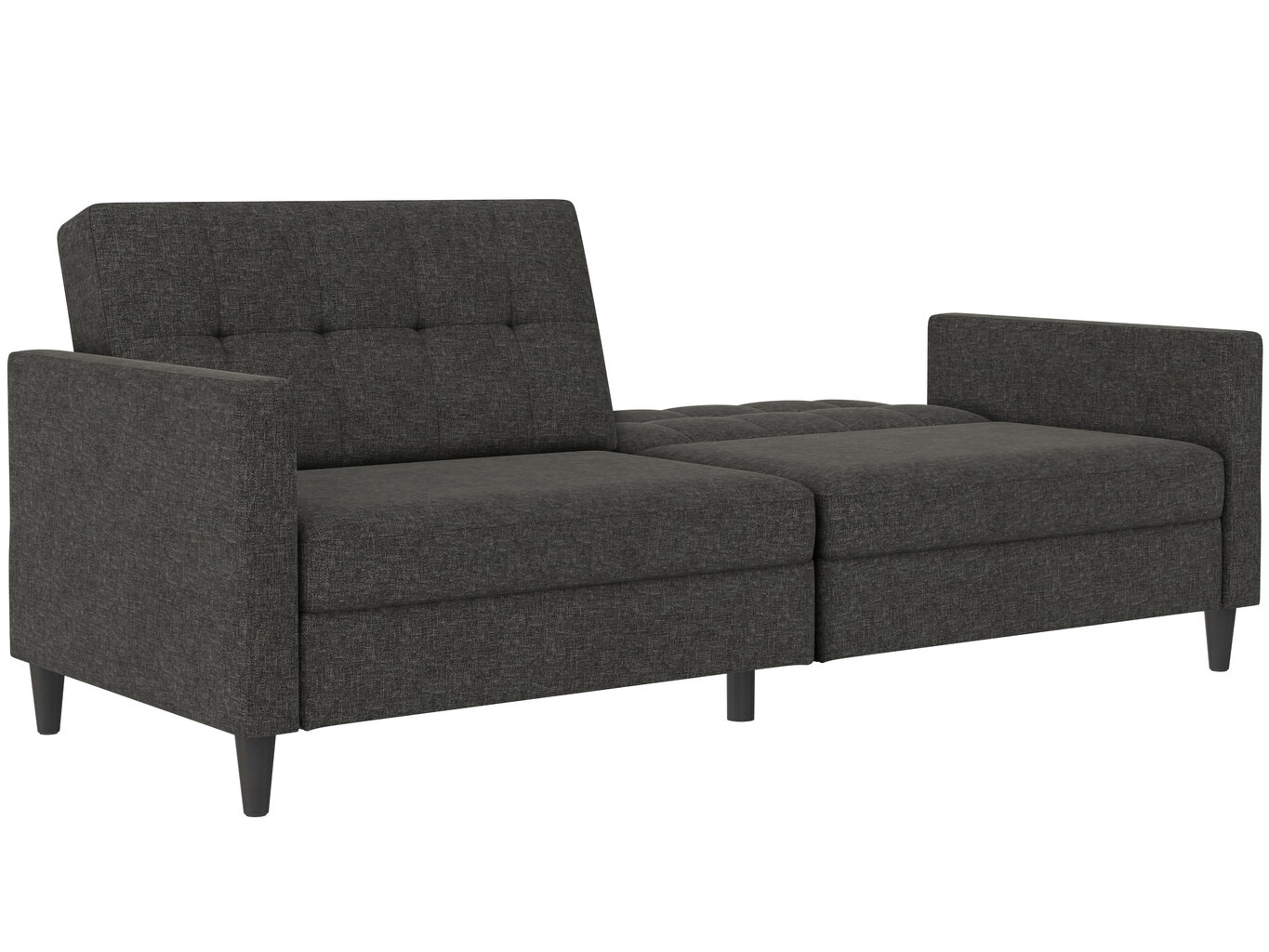 Dvivietė sofa-lova Dorel Home Hartford, pilka цена и информация | Sofos | pigu.lt