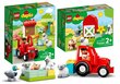 LEGO® Duplo konstruktorių rinkinys ir pliušinė pagalvė Katė kaina ir informacija | Konstruktoriai ir kaladėlės | pigu.lt