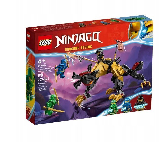 71790 LEGO Ninjago Imperial Dragon Hunter ir pliušinė pagalvė Katė kaina ir informacija | Konstruktoriai ir kaladėlės | pigu.lt