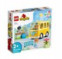 10988 LEGO® Duplo Bus ride kaladėlių rinkinys ir pliušinė pagalvė Katė kaina ir informacija | Konstruktoriai ir kaladėlės | pigu.lt