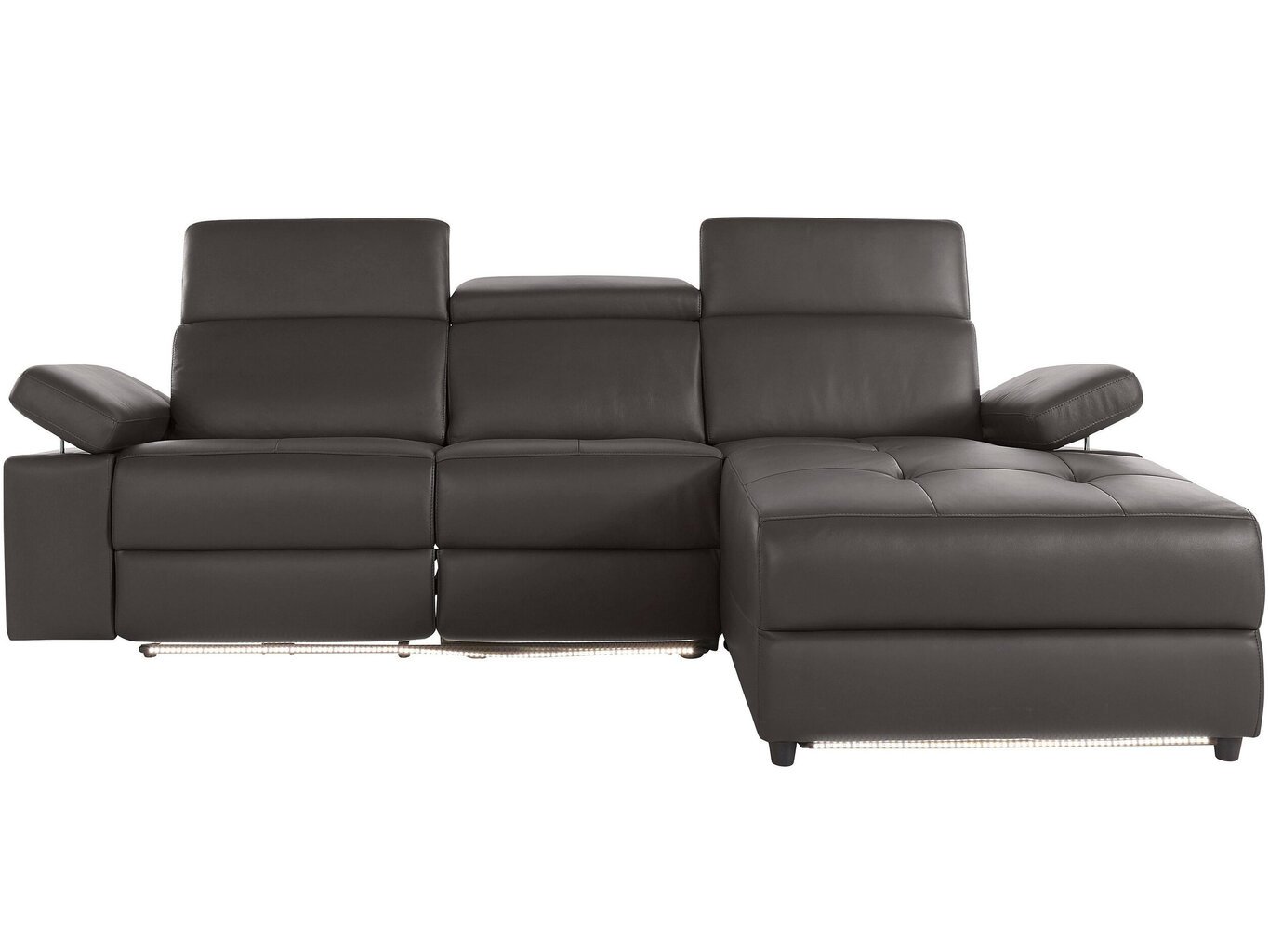 Trivietė sofa Loft Rayland, ruda kaina ir informacija | Sofos | pigu.lt