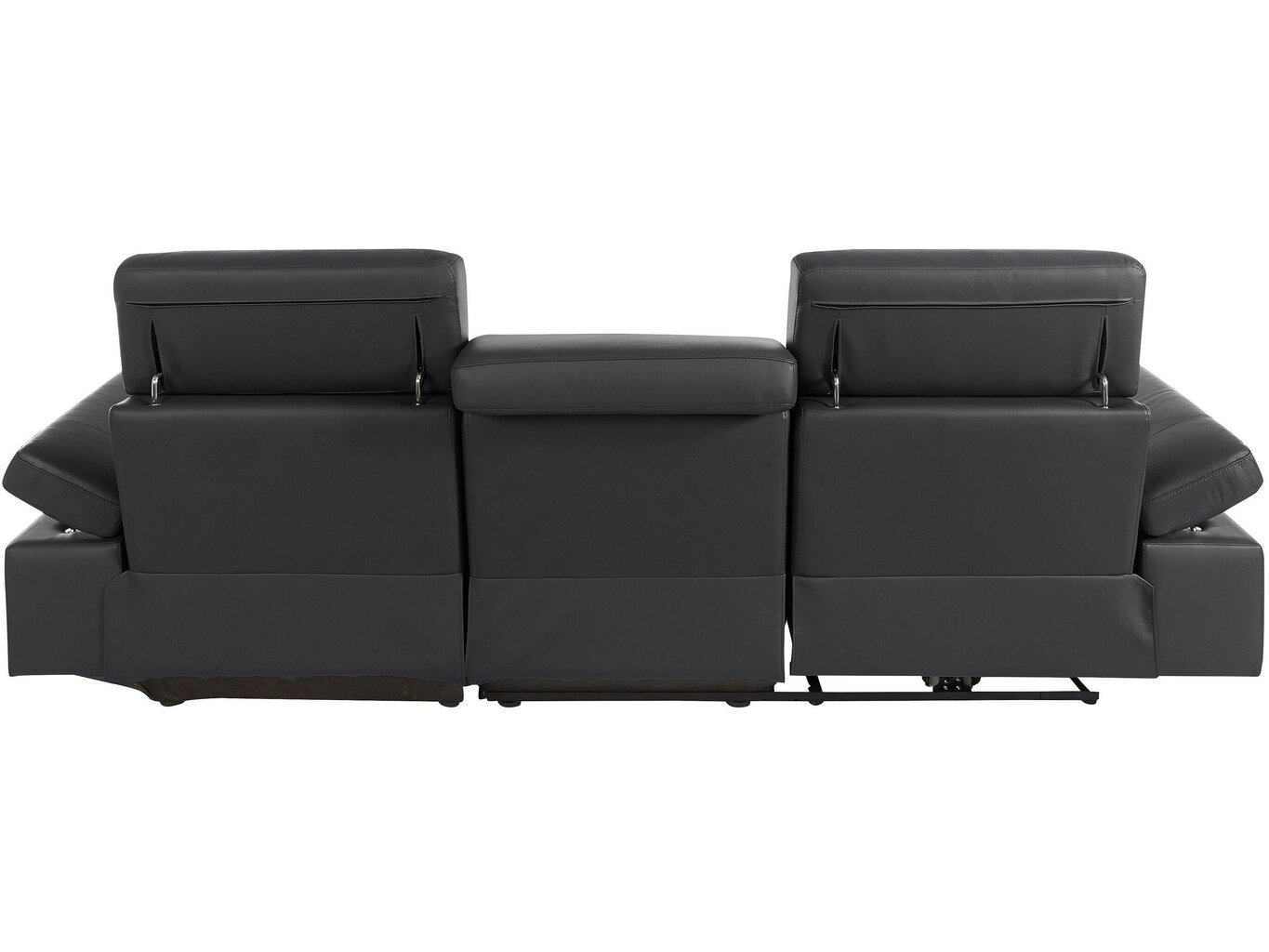 Trivietė sofa Loft Rayland, juoda kaina ir informacija | Sofos | pigu.lt