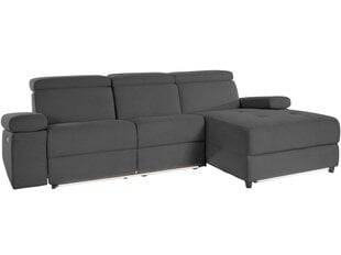 Trivietė sofa Loft Rayland, pilka kaina ir informacija | Sofos | pigu.lt