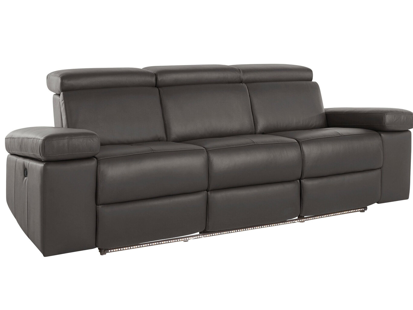 Trivietė sofa Loft Rayland, ruda kaina ir informacija | Sofos | pigu.lt