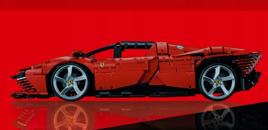 42143 LEGO® Technic Ultimate Car Concept Ferrari ir pliušinė pagalvė Katė kaina ir informacija | Konstruktoriai ir kaladėlės | pigu.lt