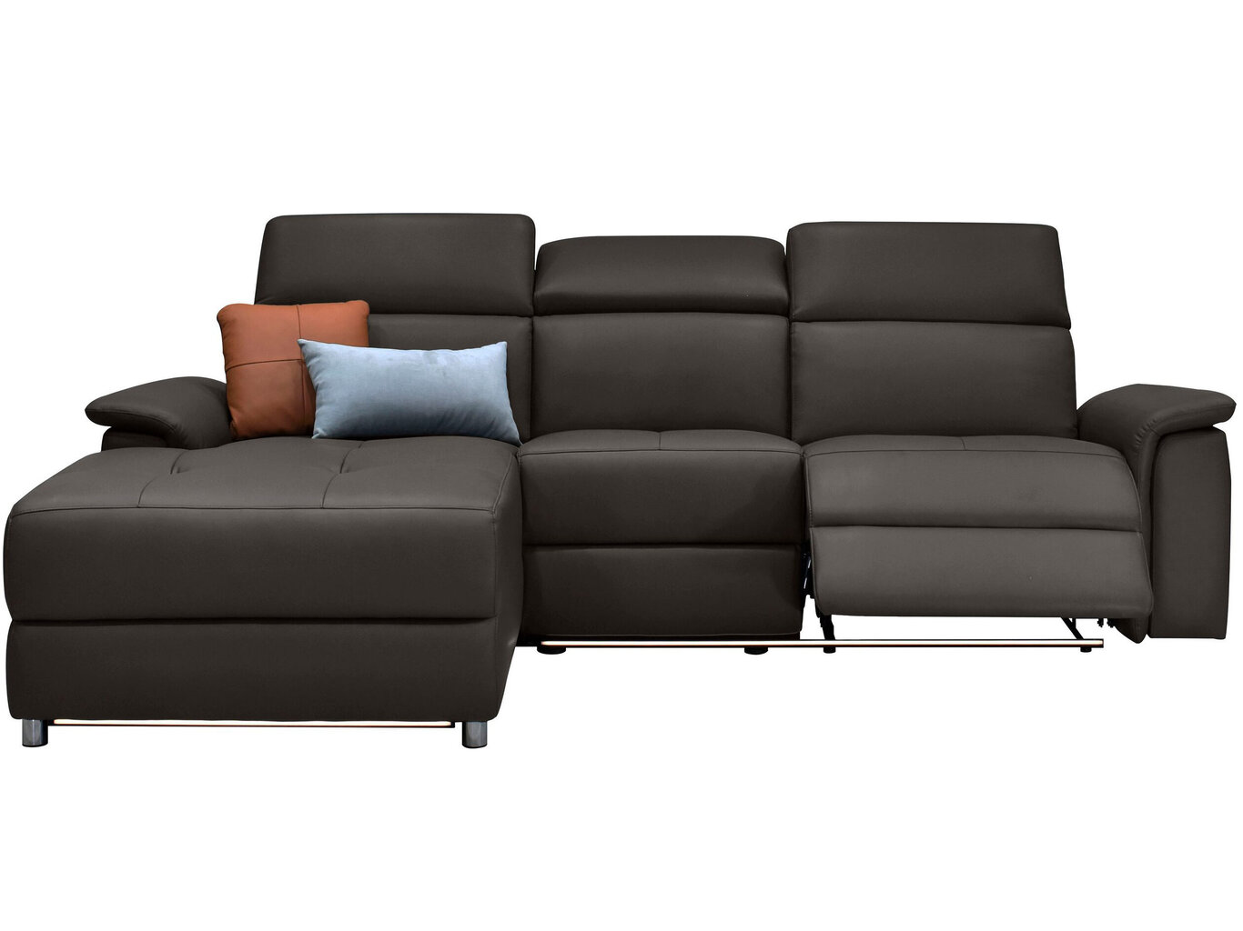 Trivietė sofa Loft Pareli, ruda kaina ir informacija | Sofos | pigu.lt