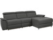 Trivietė sofa Loft Pareli, juoda kaina ir informacija | Sofos | pigu.lt