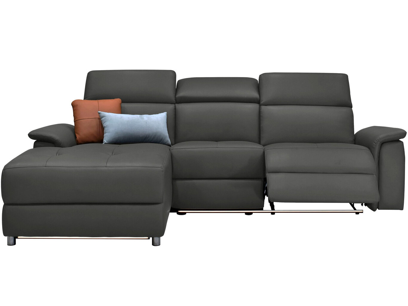 Trivietė sofa Loft Pareli, juoda kaina ir informacija | Sofos | pigu.lt