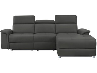 Trivietė sofa Loft Pareli, juoda kaina ir informacija | Sofos | pigu.lt