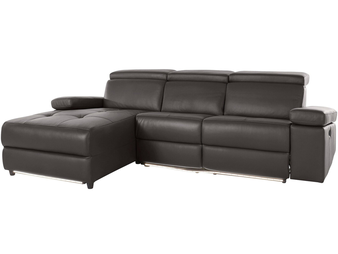 Trivietė sofa Loft Rayland, ruda kaina ir informacija | Sofos | pigu.lt