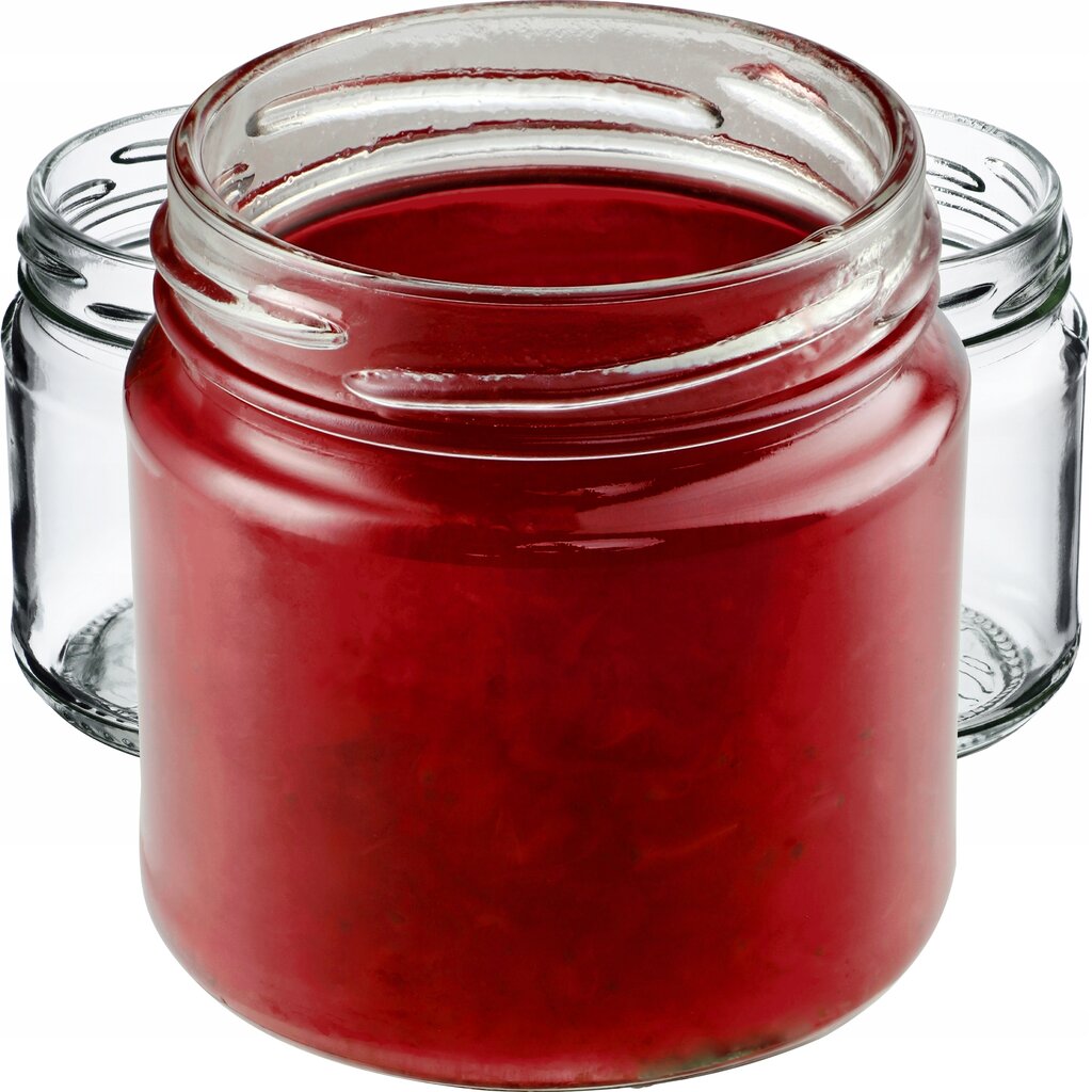 100x Stiklainiai 200ml Stikliniai konservavimo Stiklainiai Jam Honey Weki kaina ir informacija | Konservavimo indai ir  priedai | pigu.lt