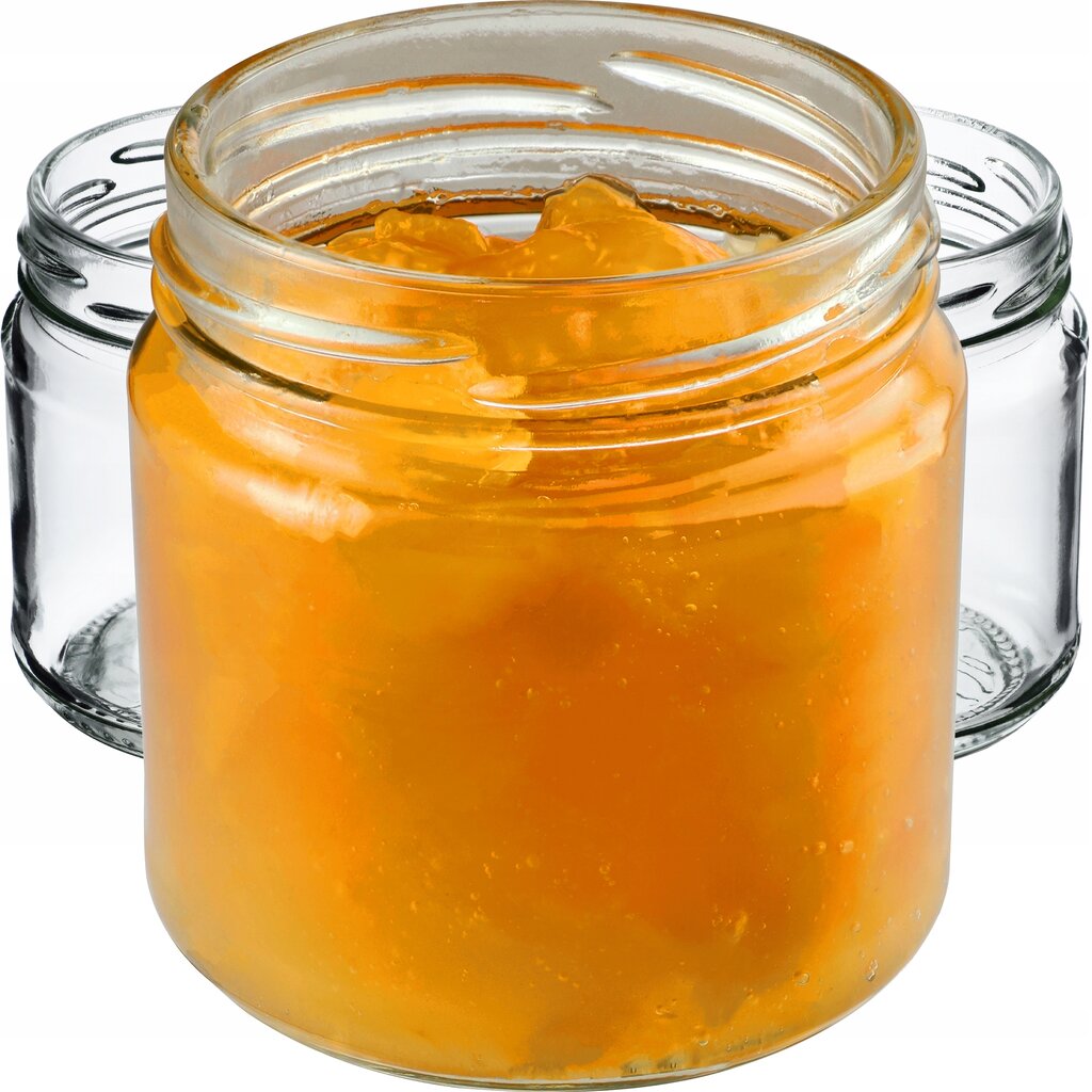 100x Stiklainiai 200ml Stikliniai konservavimo Stiklainiai Jam Honey Weki kaina ir informacija | Konservavimo indai ir  priedai | pigu.lt