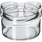 100x stiklainis 250 ml stikliniai indeliai konservams Uogienė Medus žvakėms kaina ir informacija | Konservavimo indai ir  priedai | pigu.lt