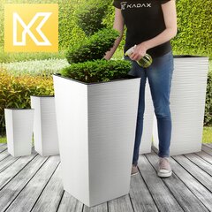 Gėlių vazono įdėklas 39x75 cm aukščio baltas kaina ir informacija | Loveliai | pigu.lt