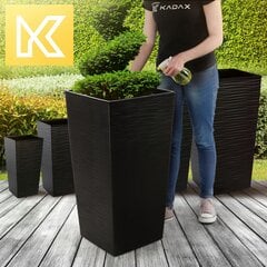 Gėlių vazono įdėklas 39x75 cm aukštas juodas kaina ir informacija | Loveliai | pigu.lt