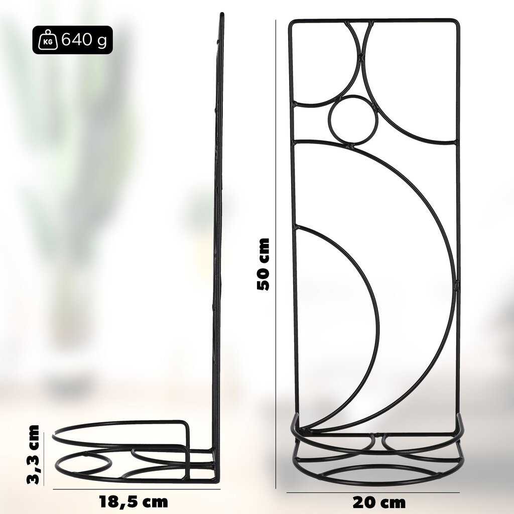 Metalinis pakabinamas gėlių vazono stovas 50cm цена и информация | Gėlių stovai, vazonų laikikliai | pigu.lt