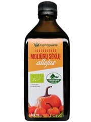 Ekologiškas moliūgų sėklų aliejus, 250 ml цена и информация | Масло, уксус | pigu.lt