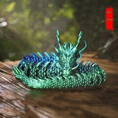 '3d spausdinimas dragon ornament amatai drakono metų dovanų jungtis gali būti suaktyvinta kūrybinis rankų darbo drakono ornamentas' kaina ir informacija | Dekoracijos šventėms | pigu.lt