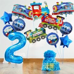 '12 vnt traukinio aliuminio folijos balionai spalvoti traukinio poliesterio plėvelės balionai automobilių teminiai vakarėlio reikmenys numeriai 2 3 4 gimtadienio vakarėlio reikmenys papuošalai velykų dovana' kaina ir informacija | Dekoracijos šventėms | pigu.lt