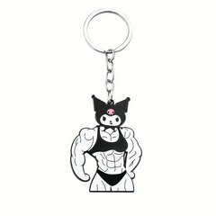 'Kawaii raktų pakabukas hello kitty kuromi anime muscle juokingas metalinis kuprinės pakabukas žaislas dovana' kaina ir informacija | Dekoracijos šventėms | pigu.lt