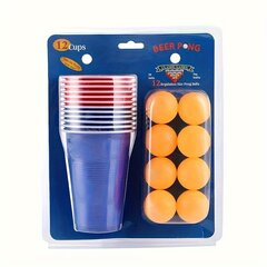 'Fashion beer pong beer cup party game puodelis geriamasis žaislas' kaina ir informacija | Dekoracijos šventėms | pigu.lt