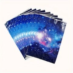 '10 vnt galaxy party favor krepšiai nešiojami saldainių krepšeliai gimtadienio vakarėliui galaxy vakarėlio reikmenys kosmoso vakarėliui skirtų skanėstų maišeliai Žvaigždėtos plastikinės dovanų maišeliai su rankenomis gimtadienio vakarėliui (purpurinė gala kaina ir informacija | Dekoracijos šventėms | pigu.lt