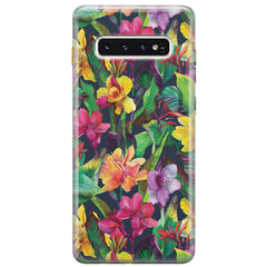 Piece of Case Colorful exotic flowers kaina ir informacija | Telefono dėklai | pigu.lt