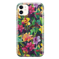 Piece of Case Colorful exotic flowers kaina ir informacija | Telefono dėklai | pigu.lt