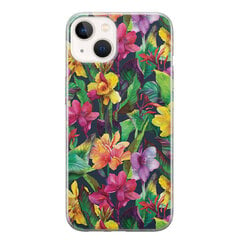 Piece of Case Colorful exotic flowers kaina ir informacija | Telefono dėklai | pigu.lt